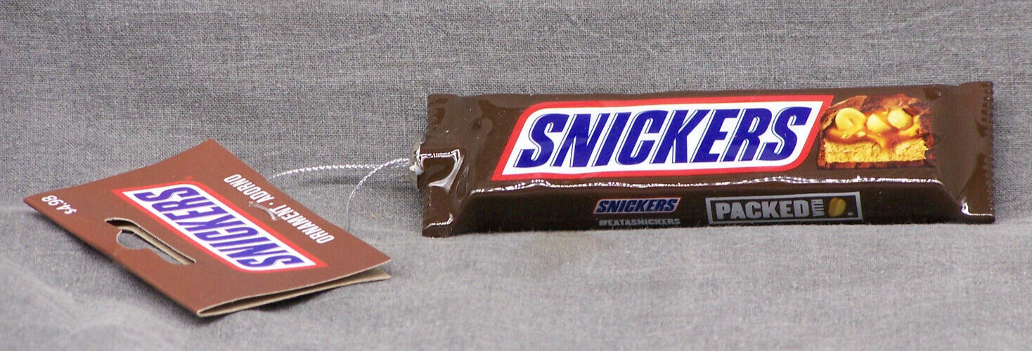 Ruz Christmas Ornaments Snickers Candy bar