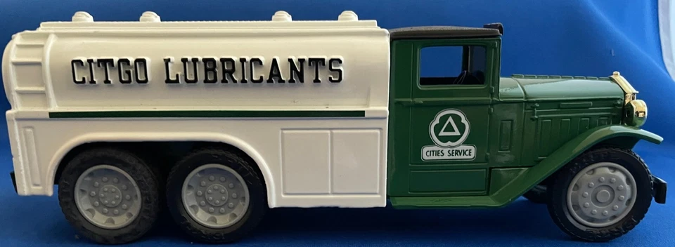 Banco de transporte vintage 1992 Ertl coleccionable - 1930 Diamond T "Citgo" #4, como nuevo Foto 3 de 4
