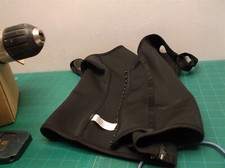 Size large black corset