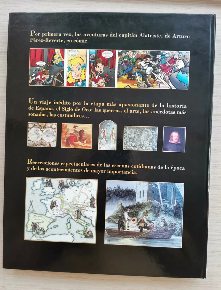 El Capitán Alatriste y la España del Siglo de Oro. Arturo Pérez Reverte . Cómic - Imagen 2 de 4