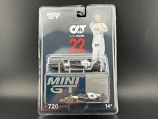 Mini GT AlphaTauri AT04 #22 Yuki Tsunoda 2023 F1 2023 Australian GP #726 1/64