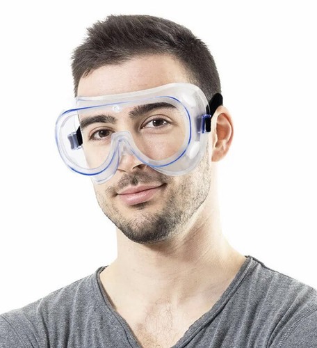 5 Pair Safety Goggles Over Glasses Eye Protective Eyewear Clear Lens ANSI Z87.1 - Picture 9 of 14