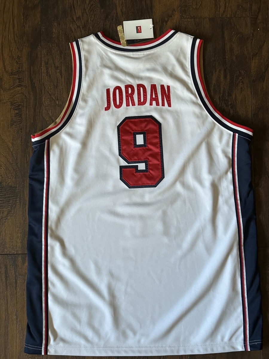 Michael Jordan Nike Jersey 1992 USA Dream Team Size XL