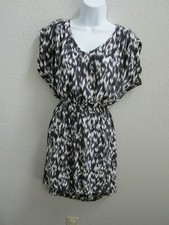 XS Express Hi-Low Abstract Summer Dress