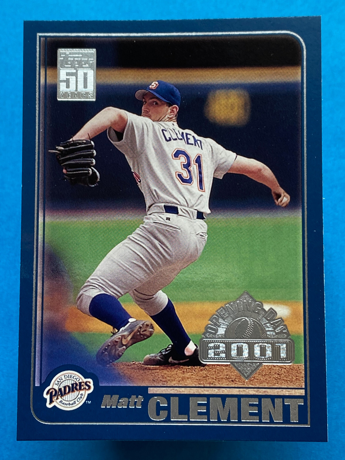 2001 Topps Opening Day Matt Clement #23 San Diego Padres