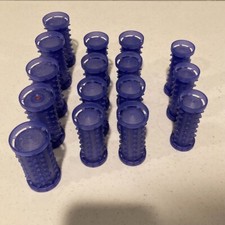 REMINGTON Solutions H-1080i  16 REPLACEMENT Hot ROLLERS Wax Core BLUE