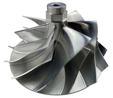 Hi Flow Billet Turbo Compressor Wheel for 1994-03 Powerstroke 7.3L Diesel GTP38