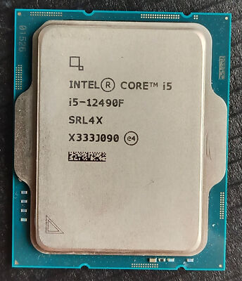 Intel Core i5-12490F 6-core 12 threads 65W 3.00GHz LGA-1700 CPU