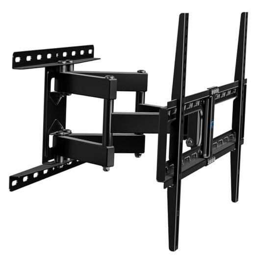 TV Wall Mount Full Motion for Most 32-84 inch TVs up to132lbs, TV Mount-image