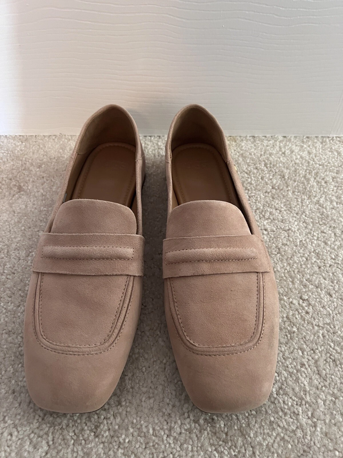 Mocassini Ugg da donna in camoscio rosa blush taglia 9