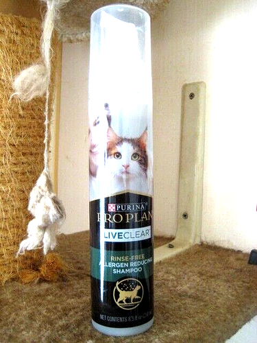 live clear shampoo purina