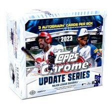 2023 TOPPS CHROME UPDATE SERIES BASEBALL JUMBO 8 BOX CASE BLOWOUT CARDS