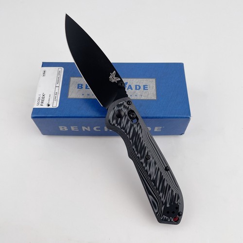 Benchmade 560BK-1 Super Freek G10 Black CPM-M4 Carbon Steel Gray Black Knives - Picture 5 of 12