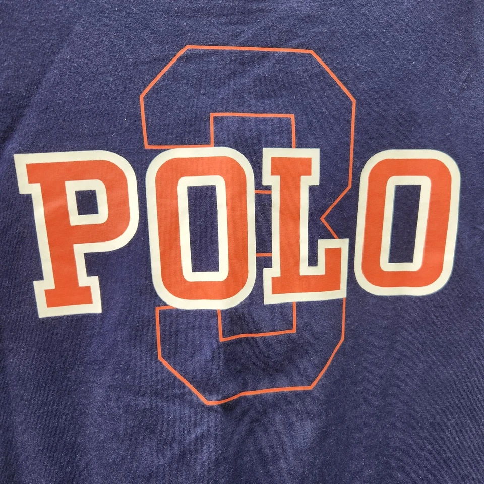 Vintage Polo by Ralph Lauren Boy's Single Stitch T-Shirt Size Large 14-16 90s - Image 2 of 4