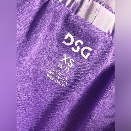 NWOT DSG Purple Marble Athletic Shorts - Size XS (6-7) - Picture 3 of 4