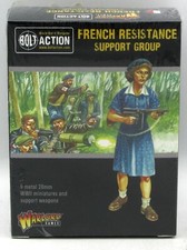 Bolt Action 402215508 French Resistance Support Group WWII HQ  Weapon Teams