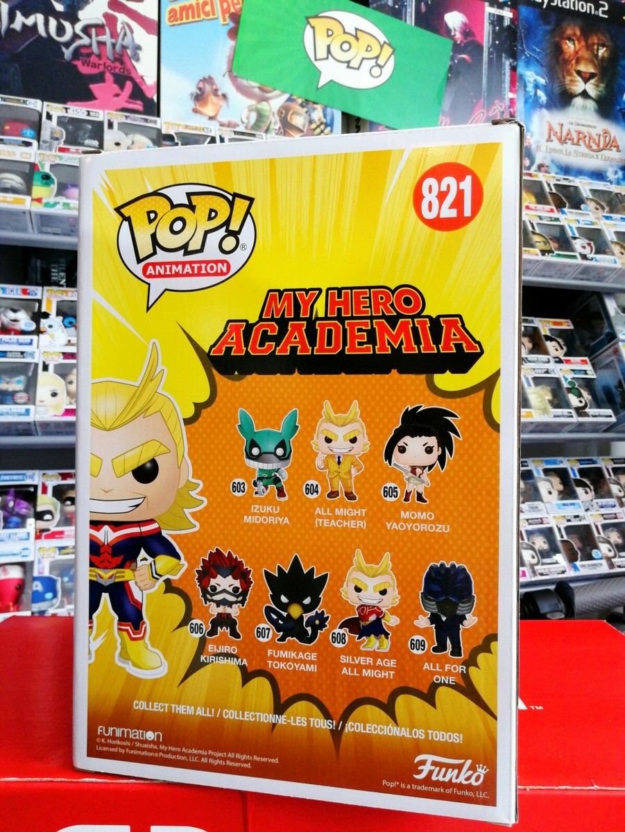 Funko Pop Animation Academia 821 My Hero Academia All Might 10