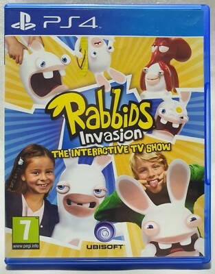 Rabbids Invasion: The Interactive TV Show Playstation 4 NEW UNUSED resealed
