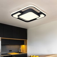 Deckenleuchte Deckenlampe Schlafzimmerlampe Led Esszimmerleuchte Graphit Opal
