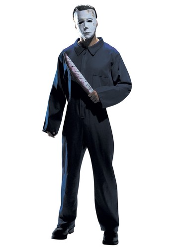 Halloween Michael Myers Costume Adult - 第 1/1 張圖片