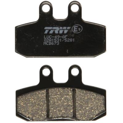 TRW front brake pads for Honda CA125 Rebel NSR CLR 125 Simson Schikra 125