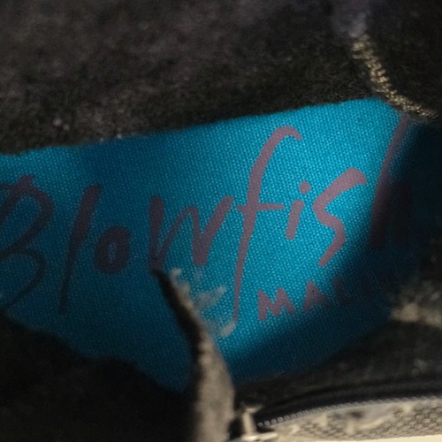 Blowfish Combat boot 9 blk punk indie sleaze festival boho zip hiking walking - Bild 9 von 15