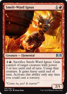 Smelt-Ward Ignus x4 - Ravnica Allegiance - NM-Mint, English - Ravnica Allegiance