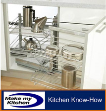 Magic Corner VS COR Fold Soft Close Pull Out Storage for 900 & 1000 Units