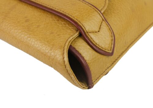 Cartier Must Line Cuero Mostaza Bolso sin asas Accesorios Bolsa Bolso de mano Francia - Imagen 9 de 24