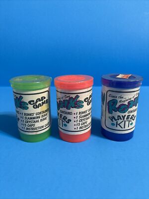 ROHKS Starters Pack Lot of 3 Players Kits 1994 pogs (Random Colors) (L#1)