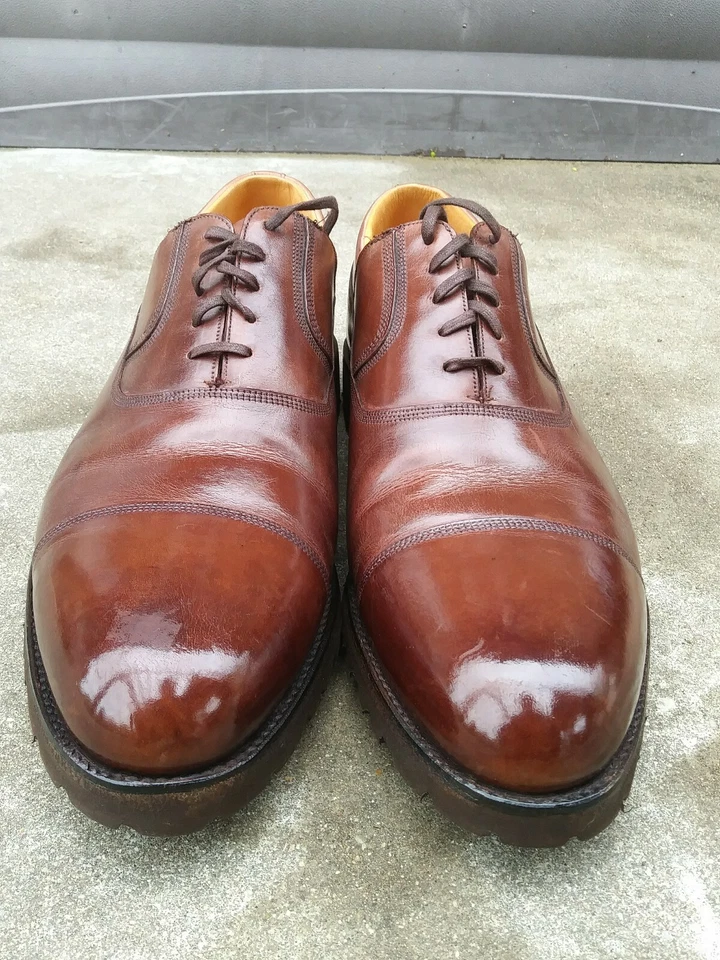 Zapatos con cordones Paul Stewart Stuarts Choice de cuero marrón para hombre 13 Foto 2 de 4