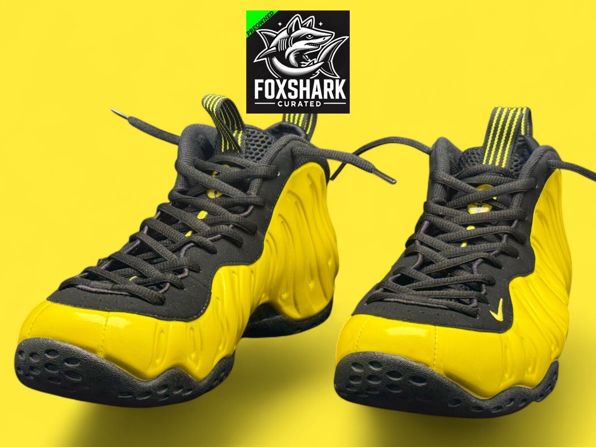 Nike Foamposite イエロー　ウータンクラン Size 12M Nike Air Foamposite One Wu-Tang Optic Yellow 314996-701