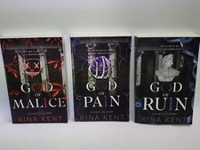 GOD OF MALICE, PAIN, RUIN ( 3 BOOKS SET ) - BY RINA KENT