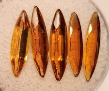 CITRINE Averages 14 x 4 mm Mq. Nicer than the picture.