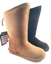 BearPaw Phylly Tall Classic Suede Water Resistant Winter Boot Choose Sz/Color