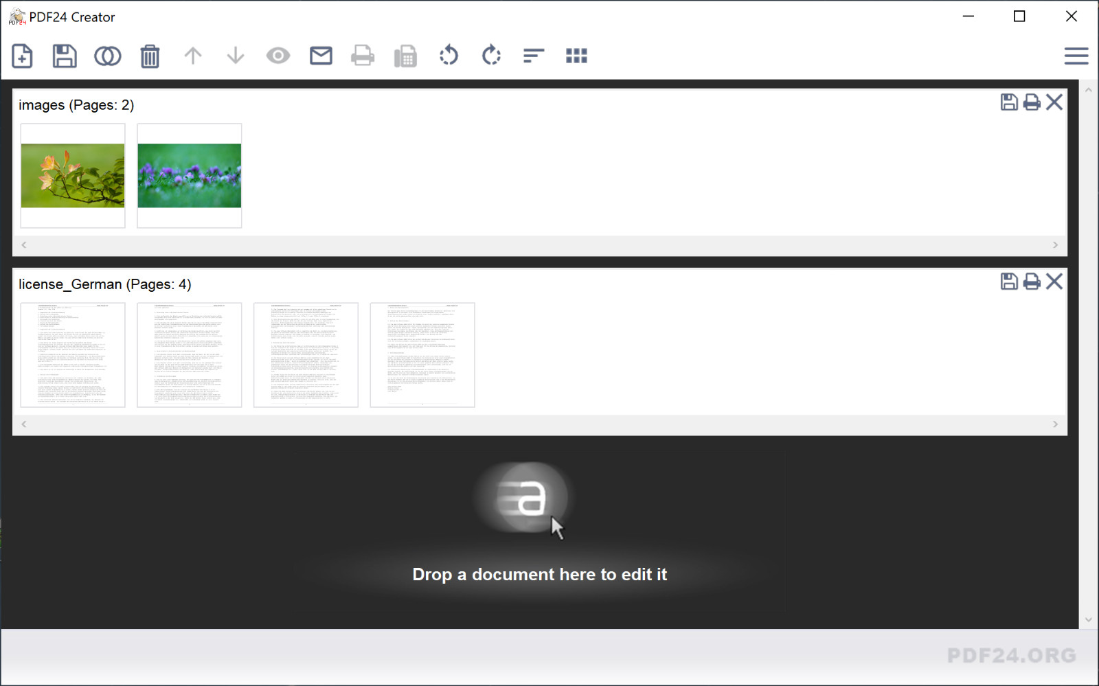 PDF 24 | PDF Editor Software | Create Read Convert Tools for Windows USB or DVD