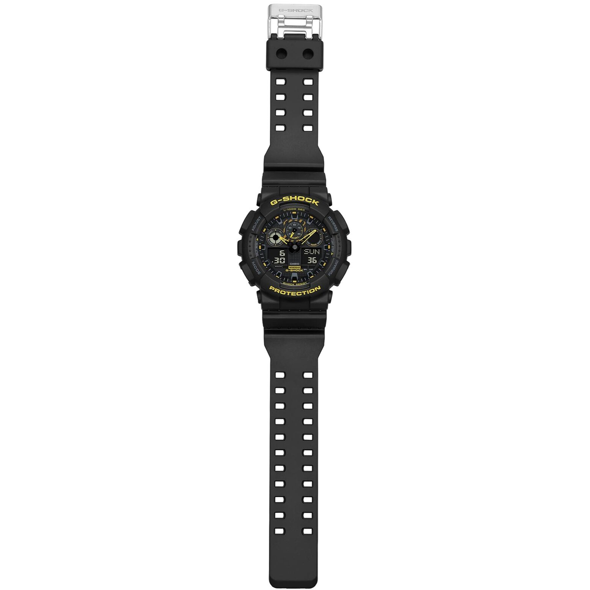 CASIO G-SHOCK GA-100CY-1AJF Caution Yellow Analog Digital CASIO G-SHOCK GA-100CY-1AJF Caution Yellow Analog Digital