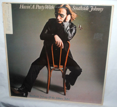 Southside Johnny & The Asbury Jukes, HAVIN' A PARTY LP record VG+, PROMO