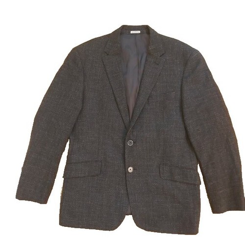 Vintage Men's Size 38 Short Wool Blend Blue Jacket | eBay