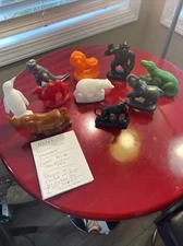 Vintage Mold-A-Rama Lot of 11 - Brookfield Zoo And Unmarked Please Look At Pics