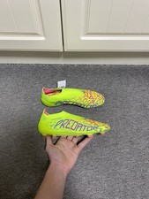 Image of Adidas Predator Elite LL FG Lucid Lemon Football Boots BNWOB Size 6uk ID3875