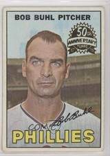 2016 Topps Heritage 1967 Topps Buybacks Bob Buhl #68 b9e