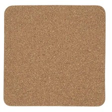 Dessous de Plat Carré en Liège "Colby" 19cm Marron