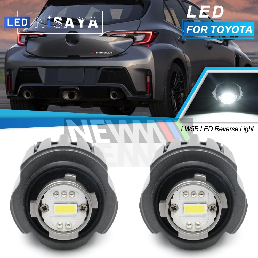 2x LW5B LED Reverse Backup Light Bulb For 23+ Toyota GR Corolla/19