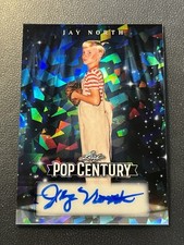 2026 Leaf Pop Century Jay North Blue Crystals  Auto #’d 10/10