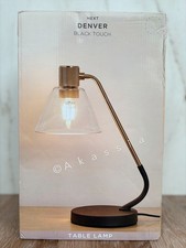 Image of Next Brass Denver Touch Table Lamp