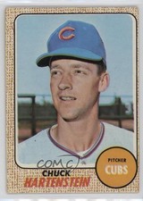 1968 Milton Bradley Win-A-Card Game Chuck Hartenstein #13 Rookie RC 2s9. rookie card picture