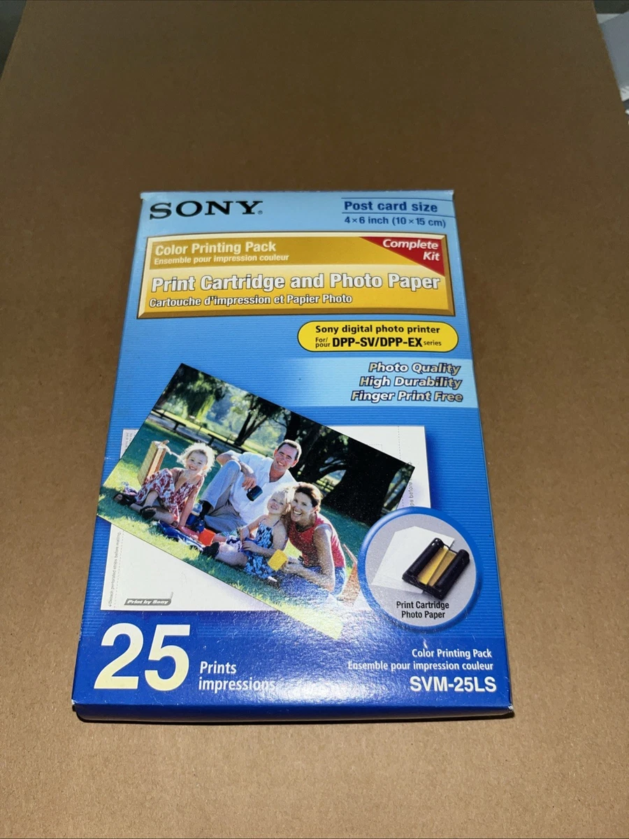 SONY SVM-25LS ポストカードサイズ10箱　新品 sony svm products for sale | eBay