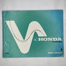 Vintage 1979 Honda XR500Z OEM Parts Catalog Original