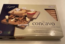 The Concavo Cutting Boardserving Tray With Cheese Tools By Picnic Time-nib The Concavo Cutting Boardserving Tray With Cheese Tools By Picnic Time-nib